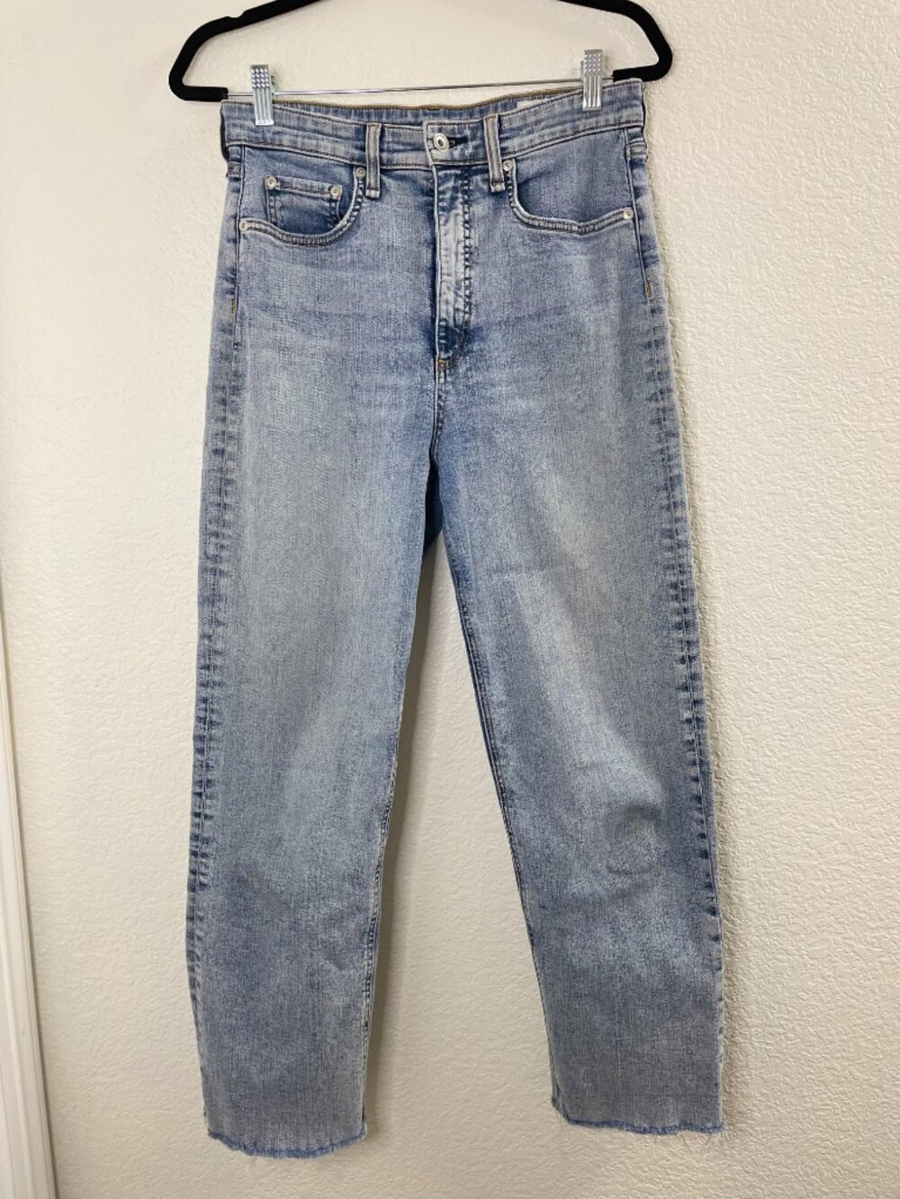 Rag & Bone Super High-Rise Ankle Cigarette Jeans in Dakota | Size 30